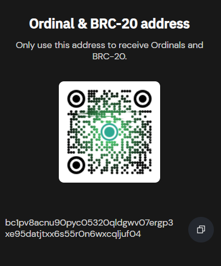 gervionft's tweet photo. @Xverse_CN @inkonbtc bc1pv8acnu90pyc05320qldgwv07ergp3xe95datjtxx6s55r0n6wxcqljuf04 https://t.co/oNmWcfSPRD