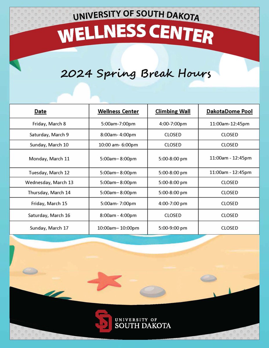 2024 Spring Break Hours