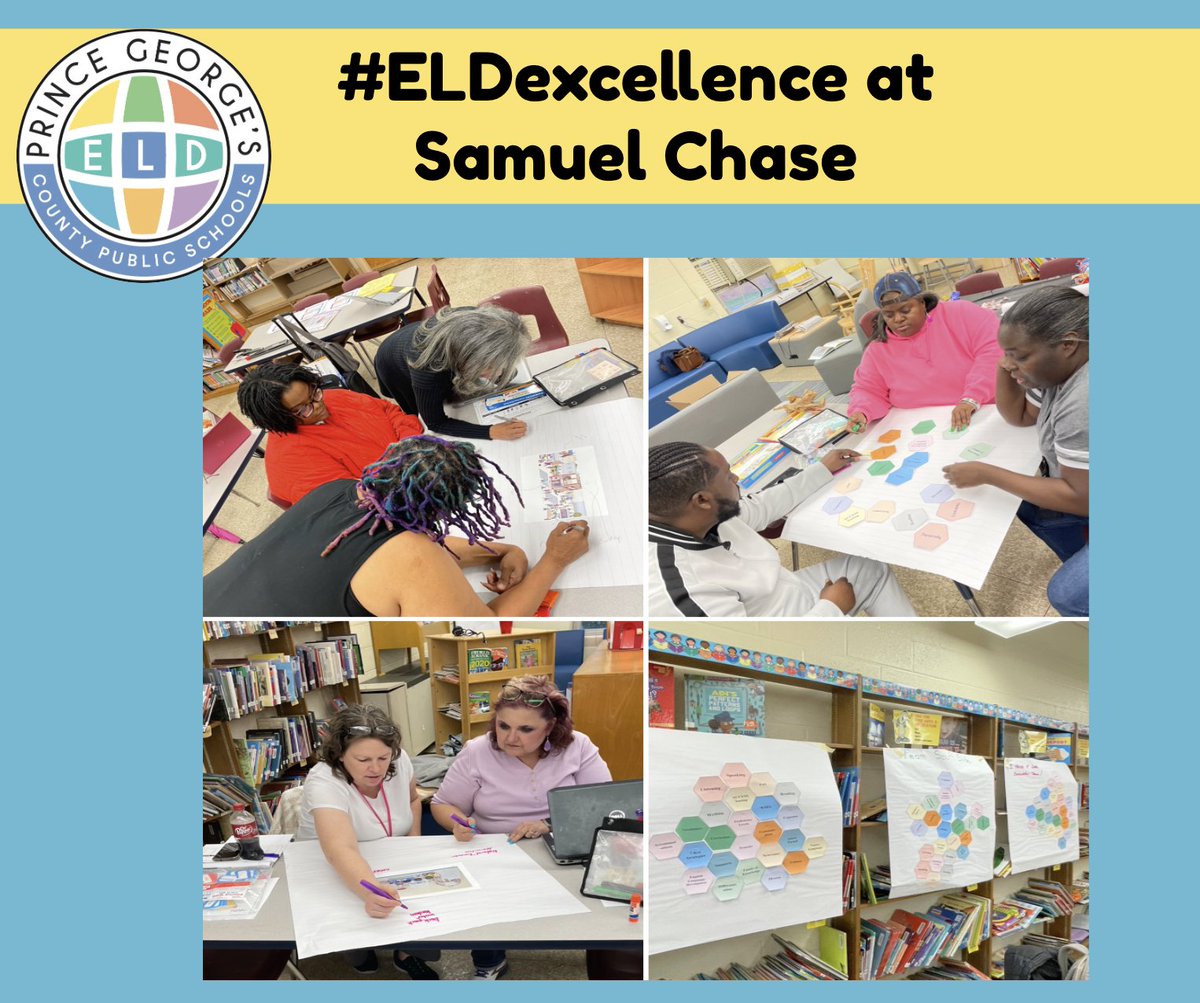 Building Background Knowledge at Samuel Chase! @ELDInnovator @PGCPSELD @PGCPSCurriculum #ELDexcellence