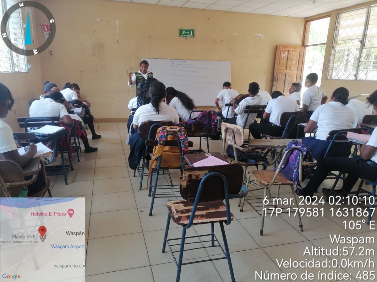 MarenaNicaragua's tweet image. Con el objetivo de crear conciencia ambiental en estudiantes del colegio #INOS, sobre buenas prácticas ambientales para la prevención de incendios en áreas protegidas, realizamos taller demostrativo sobre la importancia de prevenir incendios forestales.

#EvitemosLosIncendios