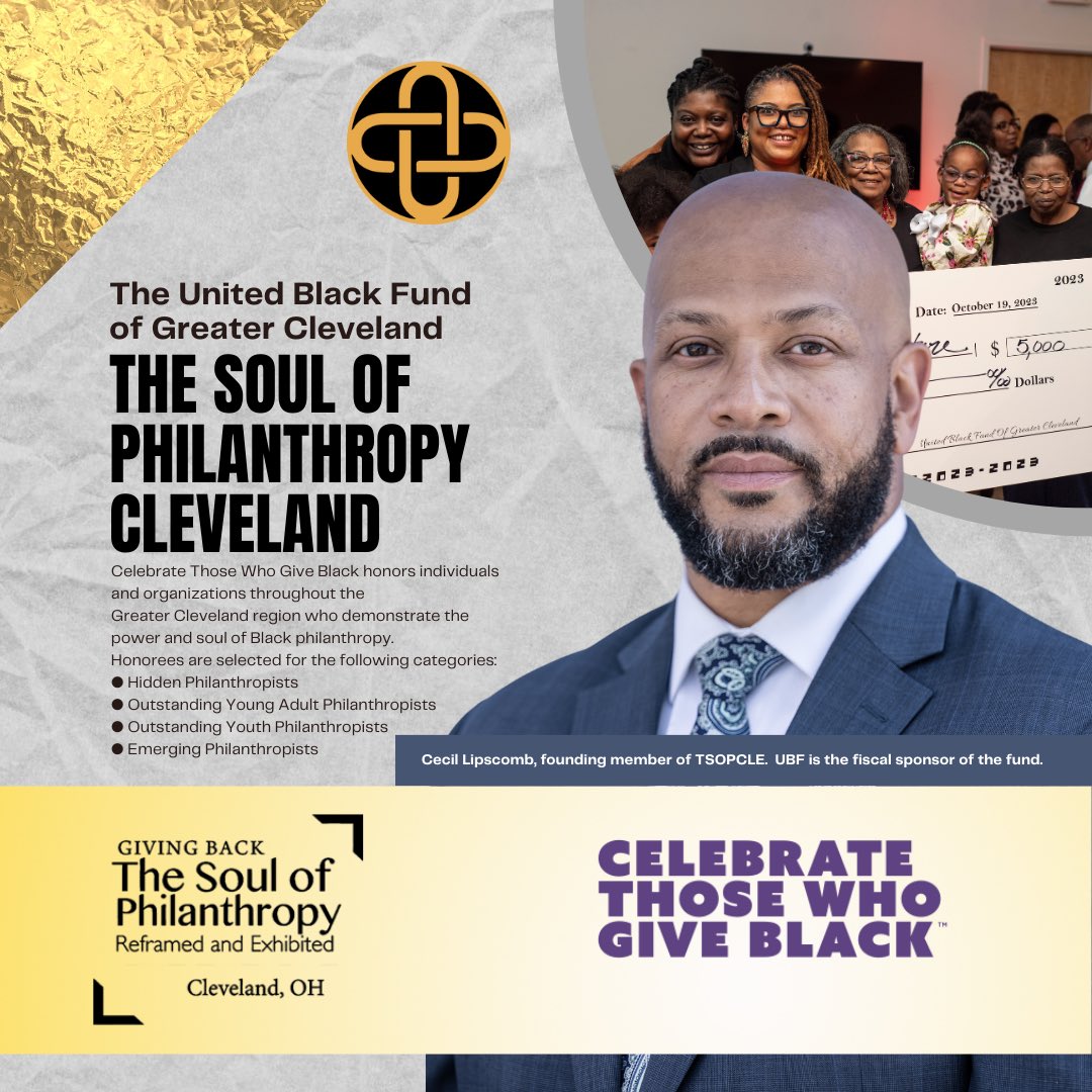 Let’s honor those who give back to the Cleveland community! We’re calling all changemakers to nominate a leader or philanthropist who has made an impact in Cleveland! Nominations are now open for the Celebrate Those Who Give Black exhibit! Visit: bit.ly/giveblackcle20…