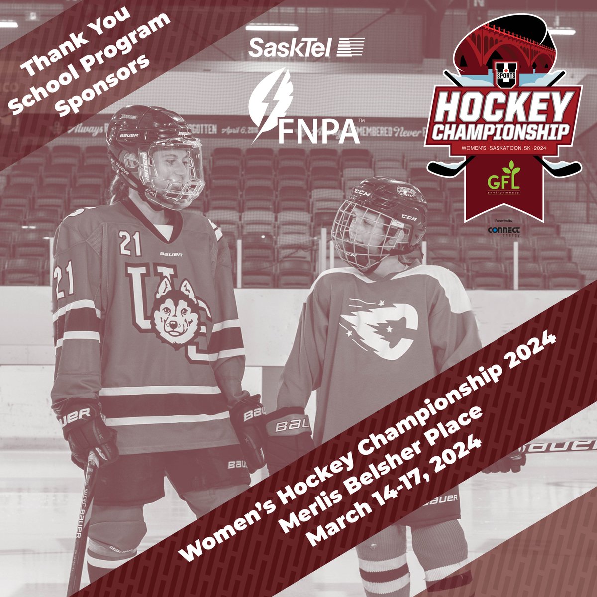 USask Huskie Women's Hockey tweet media