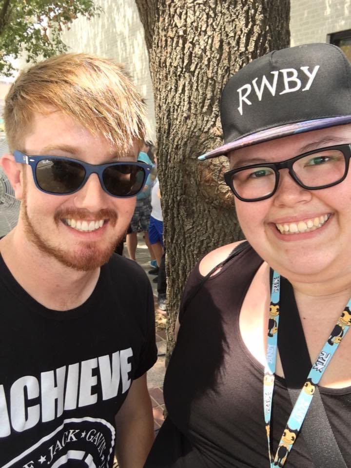 masterofpsych17's tweet photo. Thanks for the memories @RoosterTeeth 

RTX part 2/?
@ChadJamesRT https://t.co/WvTUxSrRCF