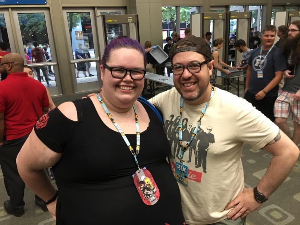 masterofpsych17's tweet photo. Thanks for the memories @RoosterTeeth 

RTX part 2/?
@ChadJamesRT https://t.co/WvTUxSrRCF