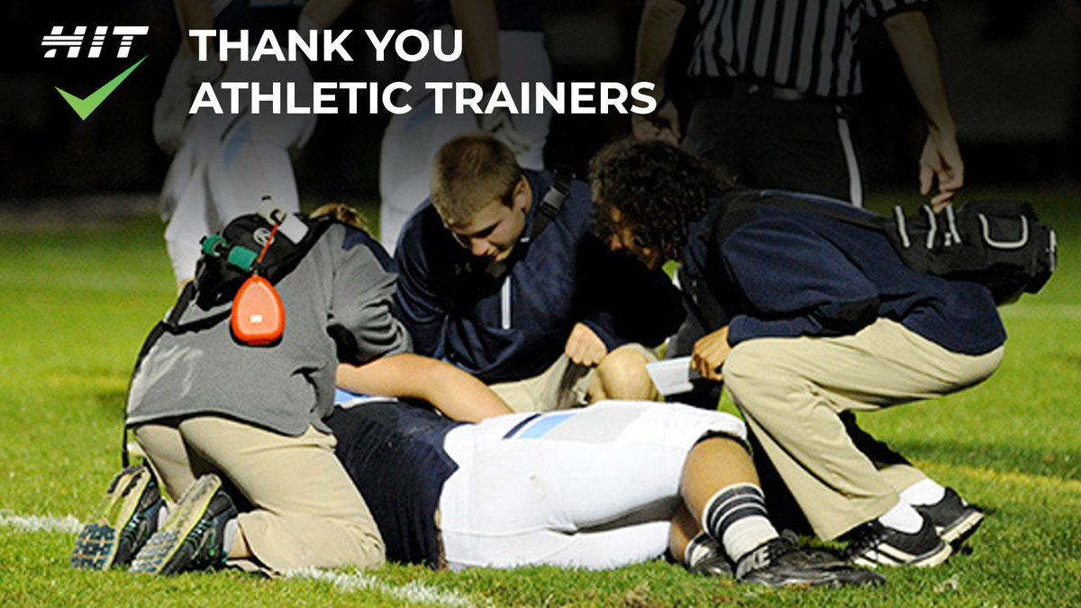 HitCheck's tweet photo. Happy #NATM2024 to all the athletic trainers working tirelessly to keep athletes safe, we see you and appreciate you! 🙌 @NATA1950 #NATM https://t.co/oR4N1aTF0N