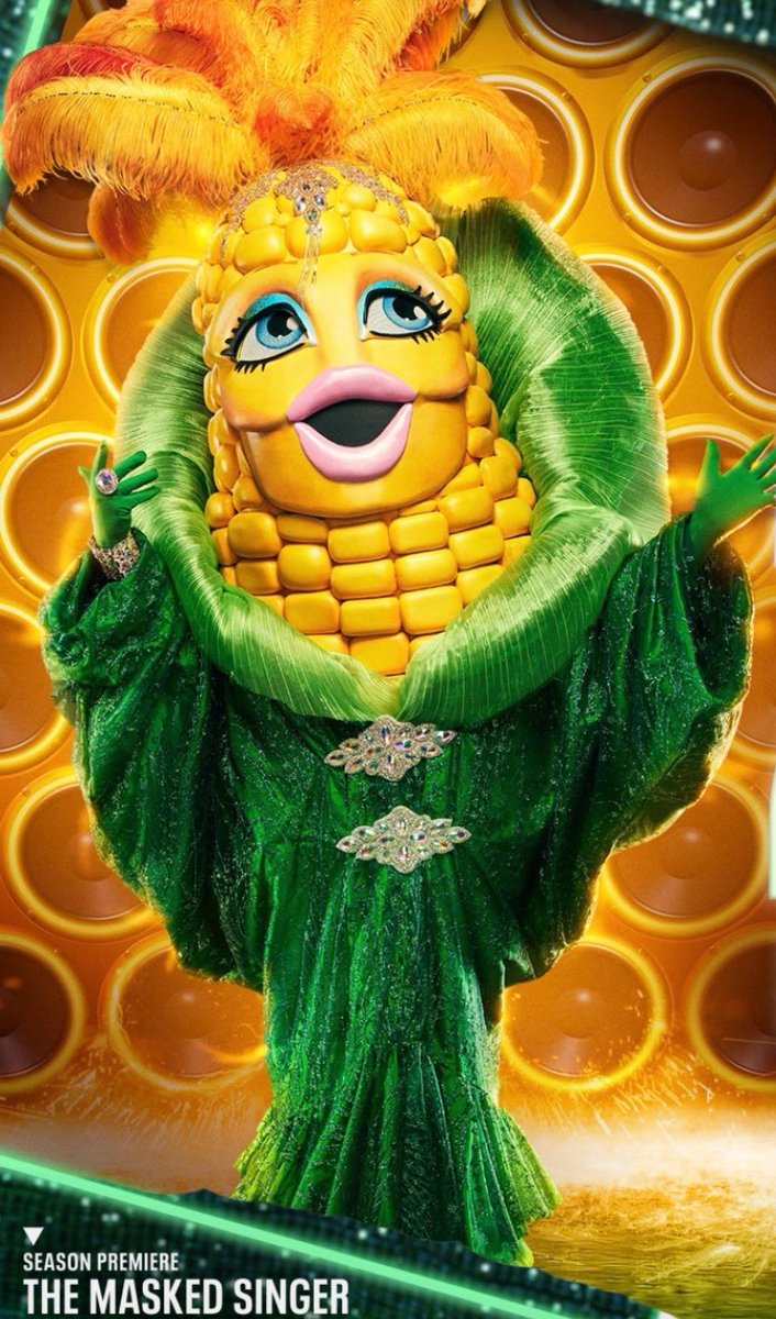 macantone's tweet photo. Maize West is wishing all the new masks on this Seasons @MaskedSingerFOX an A Mazin’ time! #TheMaskedSinger #MaizeMask https://t.co/q156XIdfEP