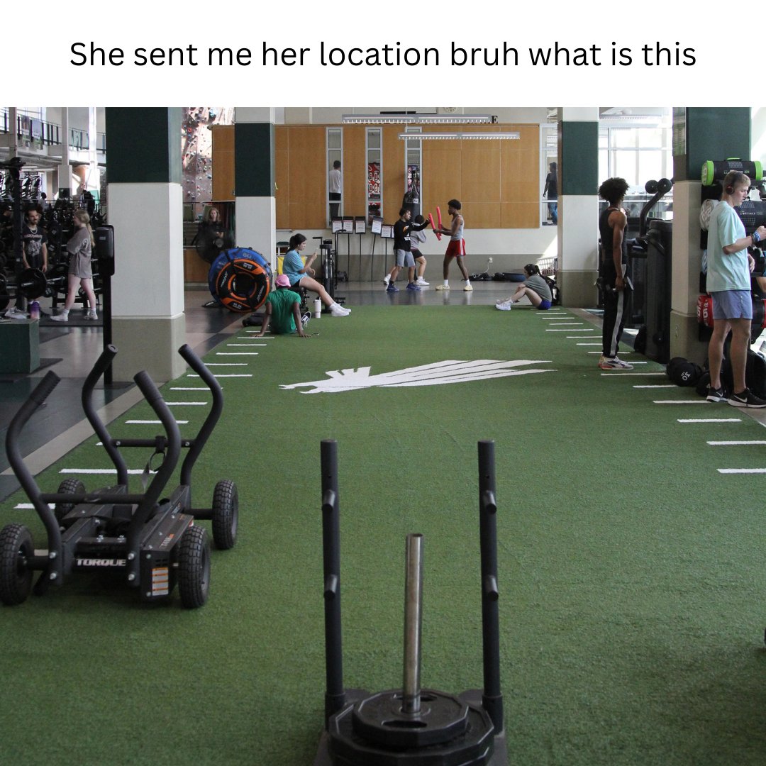 UNTRecSports's tweet photo. If these pictures look unfamiliar, you should come check out our Rec Center and all of the activities we have to offer β¨ πͺ
#UNTRecSports #WeightRoom #UNTOPC https://t.co/2qupFTDoA0