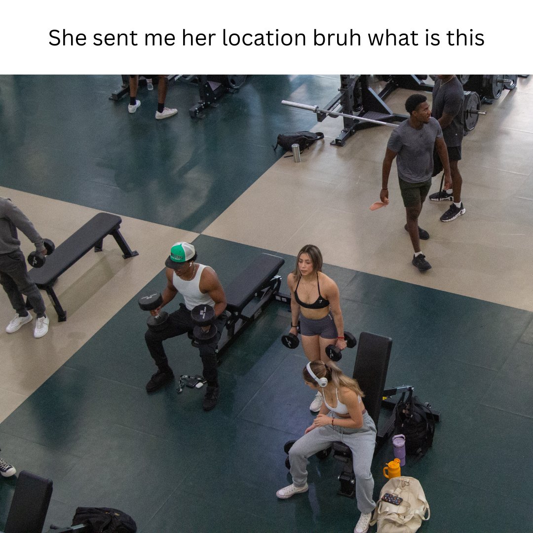 UNTRecSports's tweet photo. If these pictures look unfamiliar, you should come check out our Rec Center and all of the activities we have to offer β¨ πͺ
#UNTRecSports #WeightRoom #UNTOPC https://t.co/2qupFTDoA0