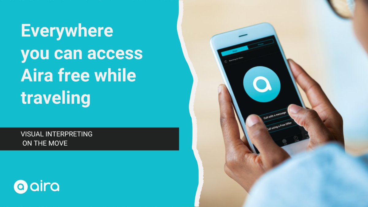 airaio's tweet photo. Where can I use Aira for free when traveling in North America? Check out our newest blog post to find out!👇
https://t.co/CjNKJUnbzY 

#OnMyTerms #AccessForAll #AccessibleTravel https://t.co/fWB6wrOoDZ