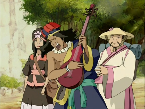If you can hear this picture, we friends