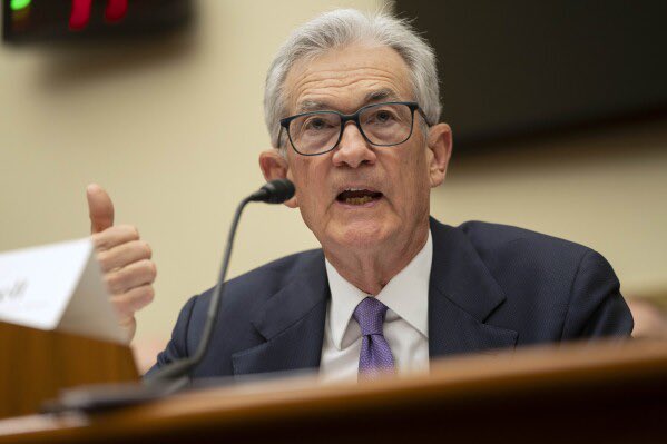 FX_PIPHunter's tweet photo. Wed 6 Mar, #JeromePowell, the #FederalReserveChairman, testified before the #US #HouseFinancialServicesCommittee, indicating that #InterestRateCuts may be implemented in 2024, depending on #EconomicConditions & #InflationTrends. The next #InterestRateDecision is scheduled for https://t.co/jqfjcHVL0n