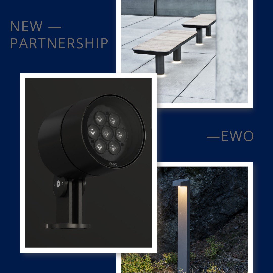 We are excited to announce our new partnership with ewo! ewo’s cutting edge lighting solutions can be used for commercial, sports lighting, airports and logistics, the arts, and more. Click here for more information ewo.com