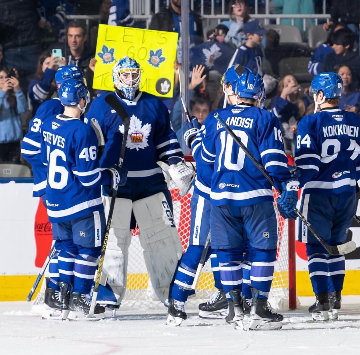 AFLToronto's tweet photo. AFL x Toronto Marlies School Day Game 2024 was a great success 👏🏻
Not only did the Marlies WIN, but we can’t thank MLSE and the Toronto Marlies enough for their donation of over $21,000. Thank you for being #angelamongus 😇 and for always supporting #tcdsb youth. https://t.co/JWctbKLtvF