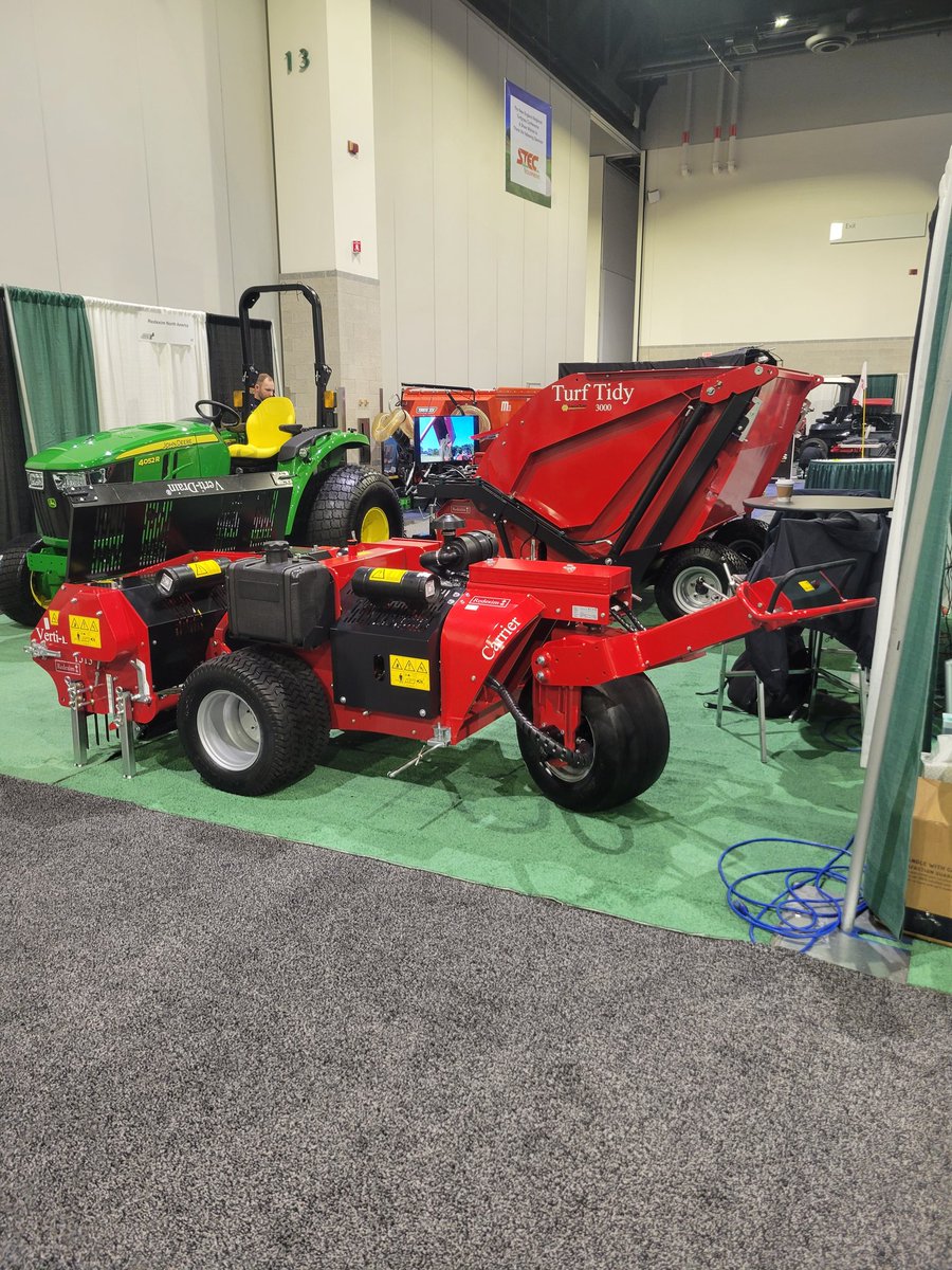 Successful Day 1 in the books. Check out the @RedeximBV Booth and @FinchTurf team at the @NE_RTF Show tomorrow.