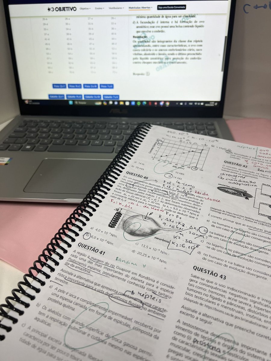 studsfolk's tweet image. COMO EU CORRIJO SIMULADOS E PROVAS ANTIGAS (Enem e outros vests + mimos) — segue o fio 🧶