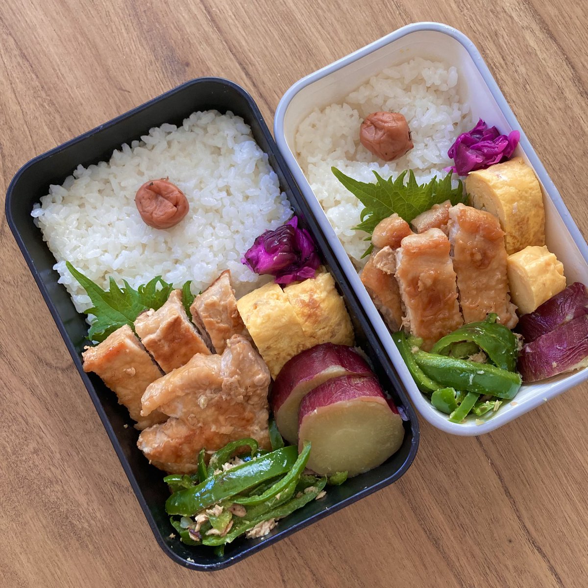 今日はトンテキ
#おうちごはん 
#お弁当 
#お弁当記録 
#料理好きな人と繋がりたい