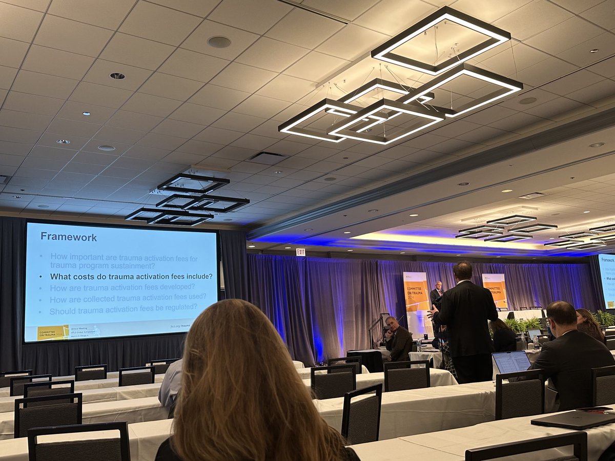 Regan (@reganwilliamsmd) on Twitter photo <a href="/MemphisFisch/">Peter Fischer</a> discussing activation fees <a href="/acsTrauma/">The ACS Committee on Trauma</a>. Do we include readiness costs? <a href="/MemphisFisch/">Peter Fischer</a> discussing activation fees <a href="/acsTrauma/">The ACS Committee on Trauma</a>. Do we include readiness costs?