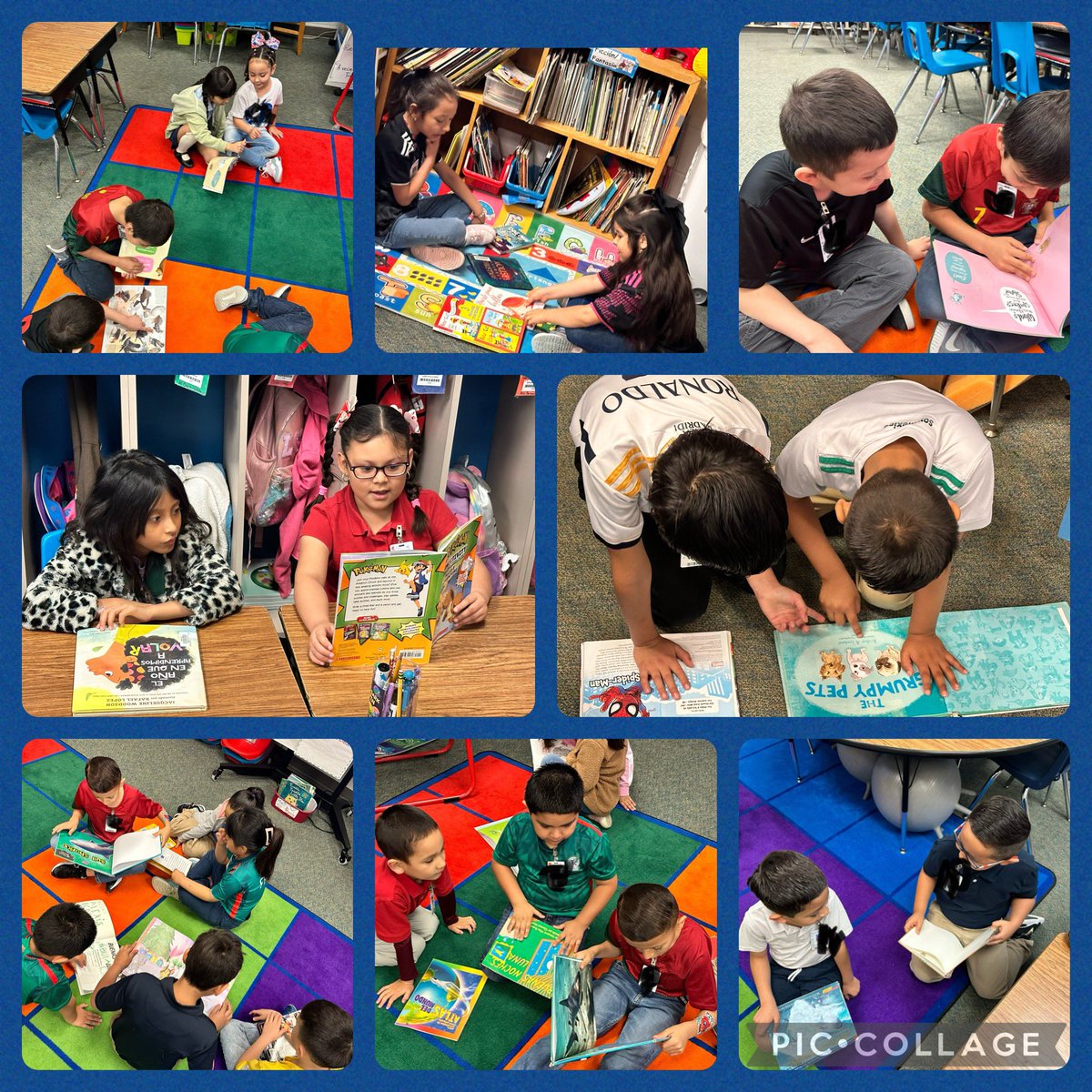 1st graders had fun sharing their favorite books #readacrossamericaweek <a href="/jhaleybulldogs/">John Haley Elementary</a> @Haleylibrarian