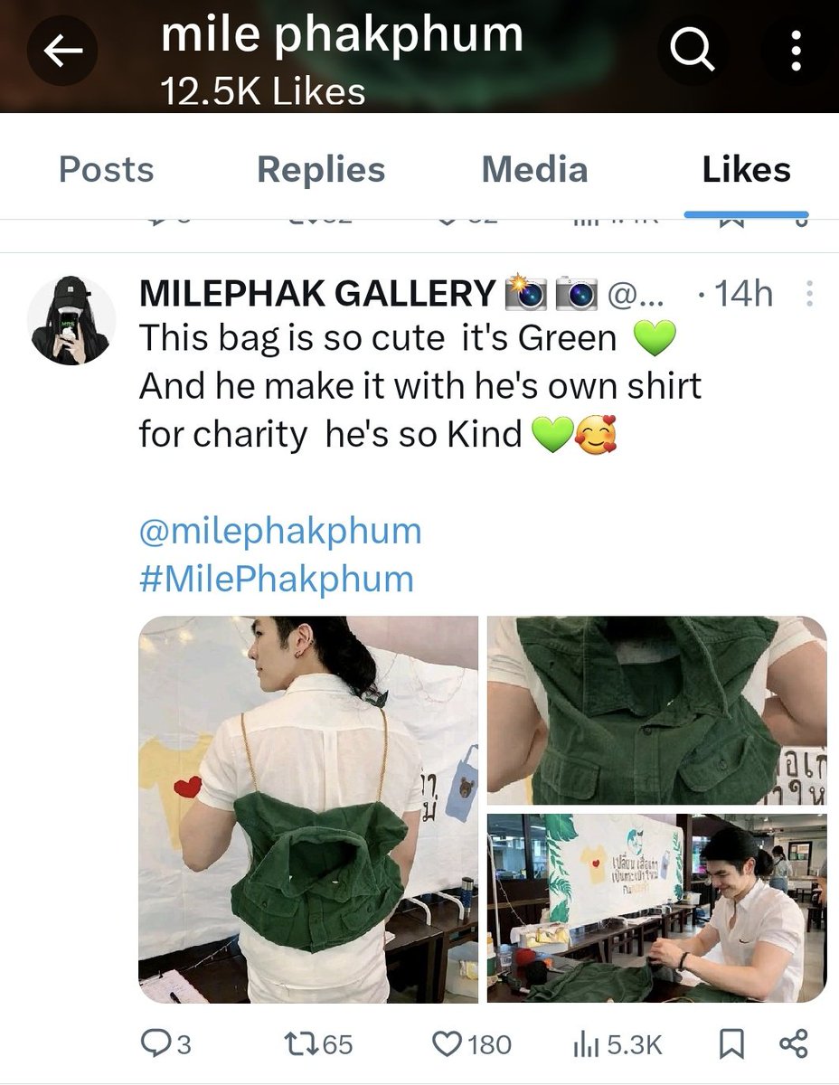 milephakGallery's tweet photo. 😭😭 I'm still  dreaming thank you very much ,,I love you sosososo much,,My happiness  ,,my sMILE,,
😘💚🌹my first  like and comment  from you🥺💚😭,, https://t.co/q8vfgM5IHw