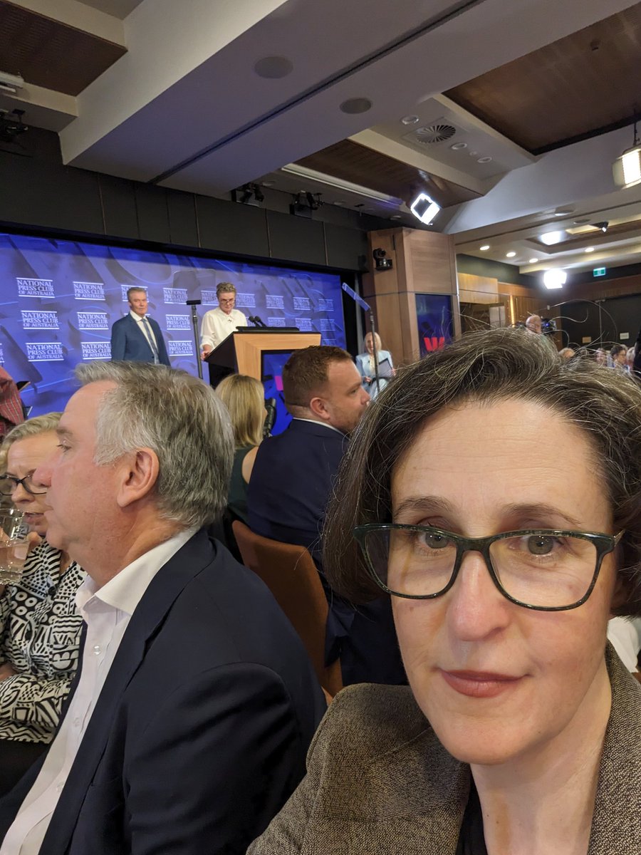 We're at the @PressClubAust for @SenKatyGs announcement of our first National Strategy on gender equality in 30 years. Congratulations to everyone involved in developing the strategy.