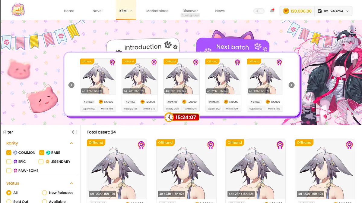 UniPawsWorld's tweet photo. Hey there Kemis'! ✨ Learn more about the UniPaws in our all new Medium post update below! 👇🫰

Medium:
https://t.co/ZetGEJ1y2Z

#UniPaws #CatgirlCoin #Kemi #Anime #Manga #NFT #Crypto #BTC #BNB #Catgirl #Update