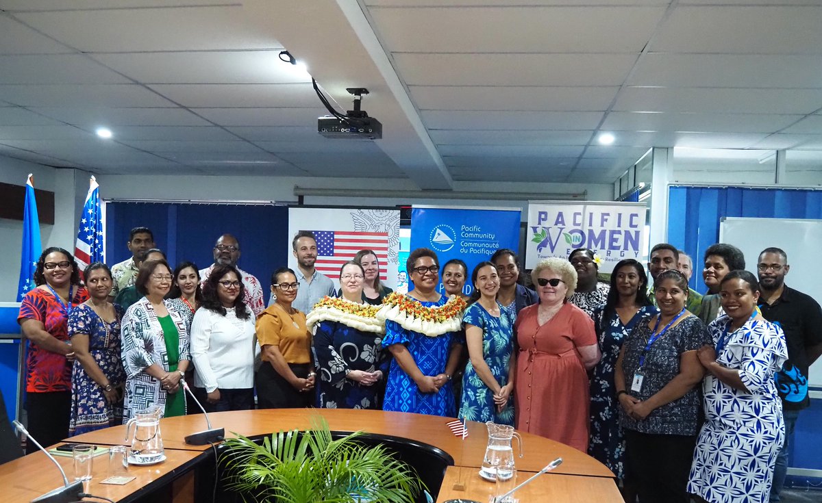 The Pacific Energy and Gender Initiative project, with a boost of US$1.5 million, to empower Pacific #WomenAndGirls in #CleanEnergy projects and address gender disparities in the Pacific #energy sector #EnergyTransition Read more: pasifika.news/2024/03/empowe…