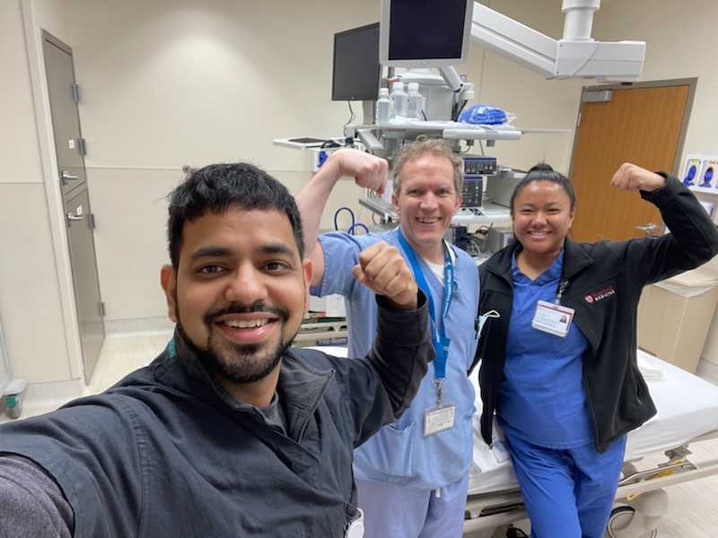 EdEsplin's tweet photo. Part of the @StanfordMed #PreCancerAtlas for #FamilialAdenomatousPolyposis/#FAP team in the #Colonoscopy suite, collecting #polyps for #genomic/#multiomic/#3Dspatial research, to improve #diagnosis, #precisiontherapy, #precisionprevention of #colorectalcancer, @Invitae privileged to collaborate
@theNCI @NCIHTAN #HumanTumorAtlasNetwork #ColorectalCancerAwarenessMonth #StrongArmSelfie @CGAIGC #patient #access #reducedisparities #genetictesting #clinicatrials
@snydershot @Snyder_Lab_SU #DrJimFord @cncurtis @WJGreenleaf @anshulkundaje