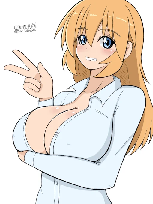 ラクガキおじさんの朝は早い。おはシャーリー。 