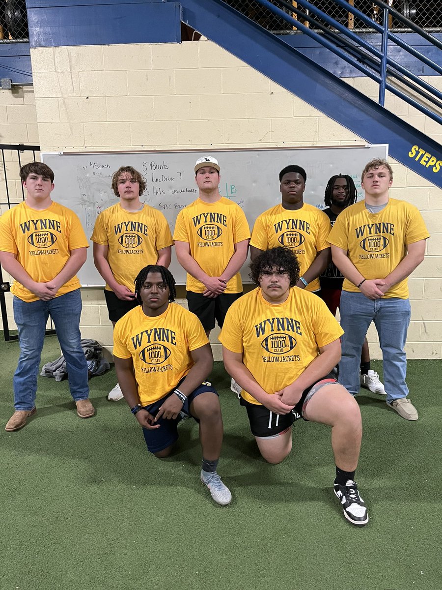 UPDATED 1,000 LB CLUB
These guys have worked extremely hard over through this part of the off season and it shows! #TRADITION #DELTASWARM #FROMTHEROCKS