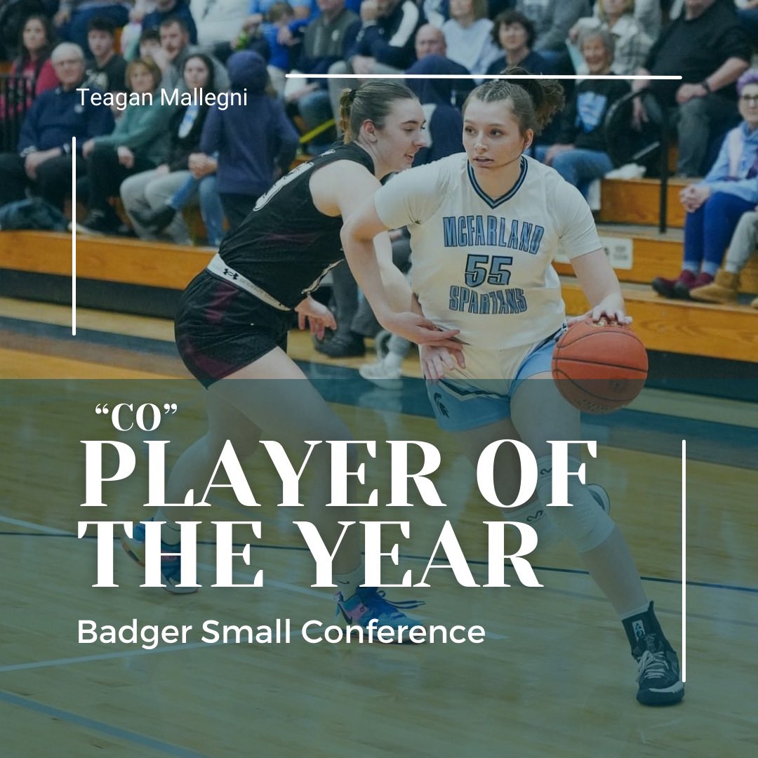 McFarland Girls Basketball (@mcfgbball) on Twitter photo CONGRATS <a href="/TeaganMallegni/">Teagan Mallegni</a>
*freshman year played half the amount of games due to Covid *
2470 points
35% 3pt FG
49% FG
79% FT
981 rebounds
349 assist
313 steals
165 blocks
3rd year in a row POY
4th year in a row all conference honors CONGRATS <a href="/TeaganMallegni/">Teagan Mallegni</a>
*freshman year played half the amount of games due to Covid *
2470 points
35% 3pt FG
49% FG
79% FT
981 rebounds
349 assist
313 steals
165 blocks
3rd year in a row POY
4th year in a row all conference honors