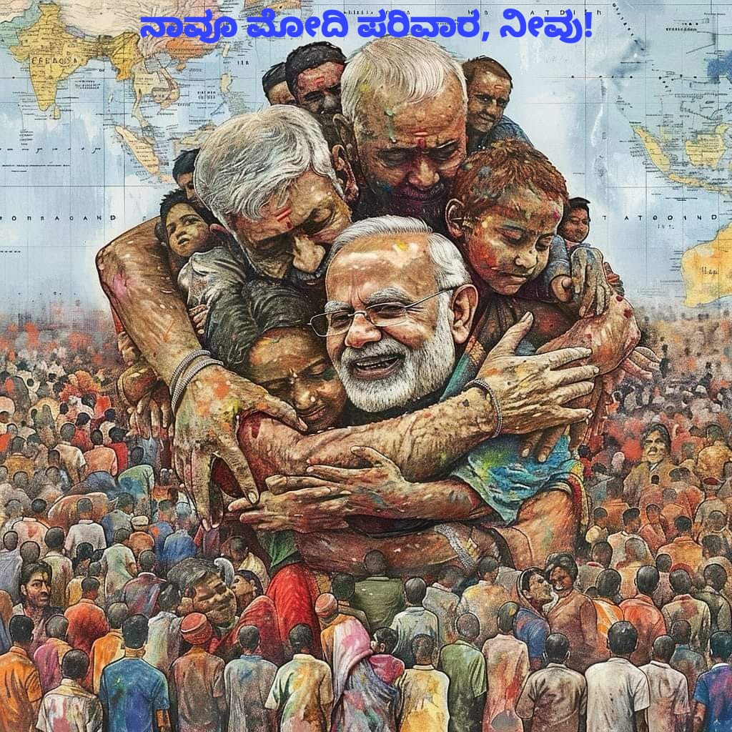bhatveena's tweet photo. ಮಾತನಾಡುವ ಚಿತ್ರ.
ದೇಶವೇ ಒಂದು ಪರಿವಾರ.. ಅದು ಮೋದಿ ಪರಿವಾರ 🙏❤️🙏

#ModiKaParivar https://t.co/uOfiIEAdlf