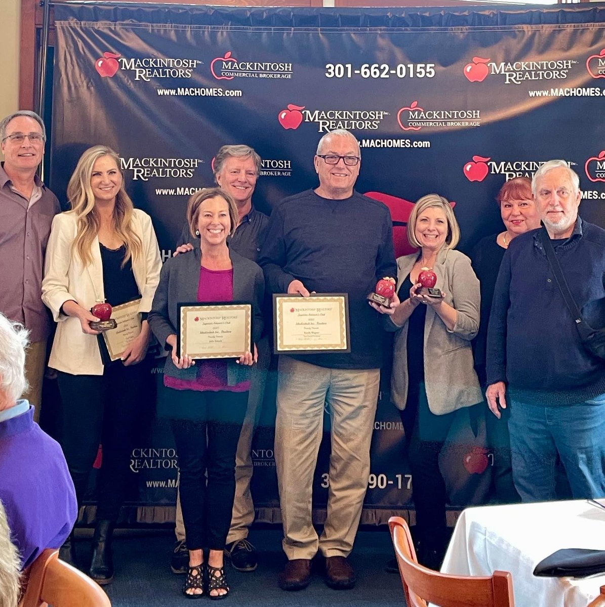 Great time at our company awards ceremony today! Thank you to my awesome clients making 2023 another tremendously successful year. #realtor #realestate #isellhomes #listingagent #buyersagent #sellingthetristate #mdrealtor #parealtor #wvrealtor #themarketismovingareyou