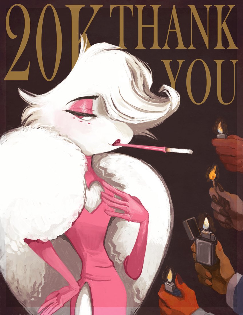 Somehow I have 20K followers! Thank you so much!  

I'm doing another 
✨art request giveaway ✨

Rules to enter:  
💎 Be following me 
💎 Retweet this tweet 
💎I’ll choose a winner from that list randomly on March 27th!