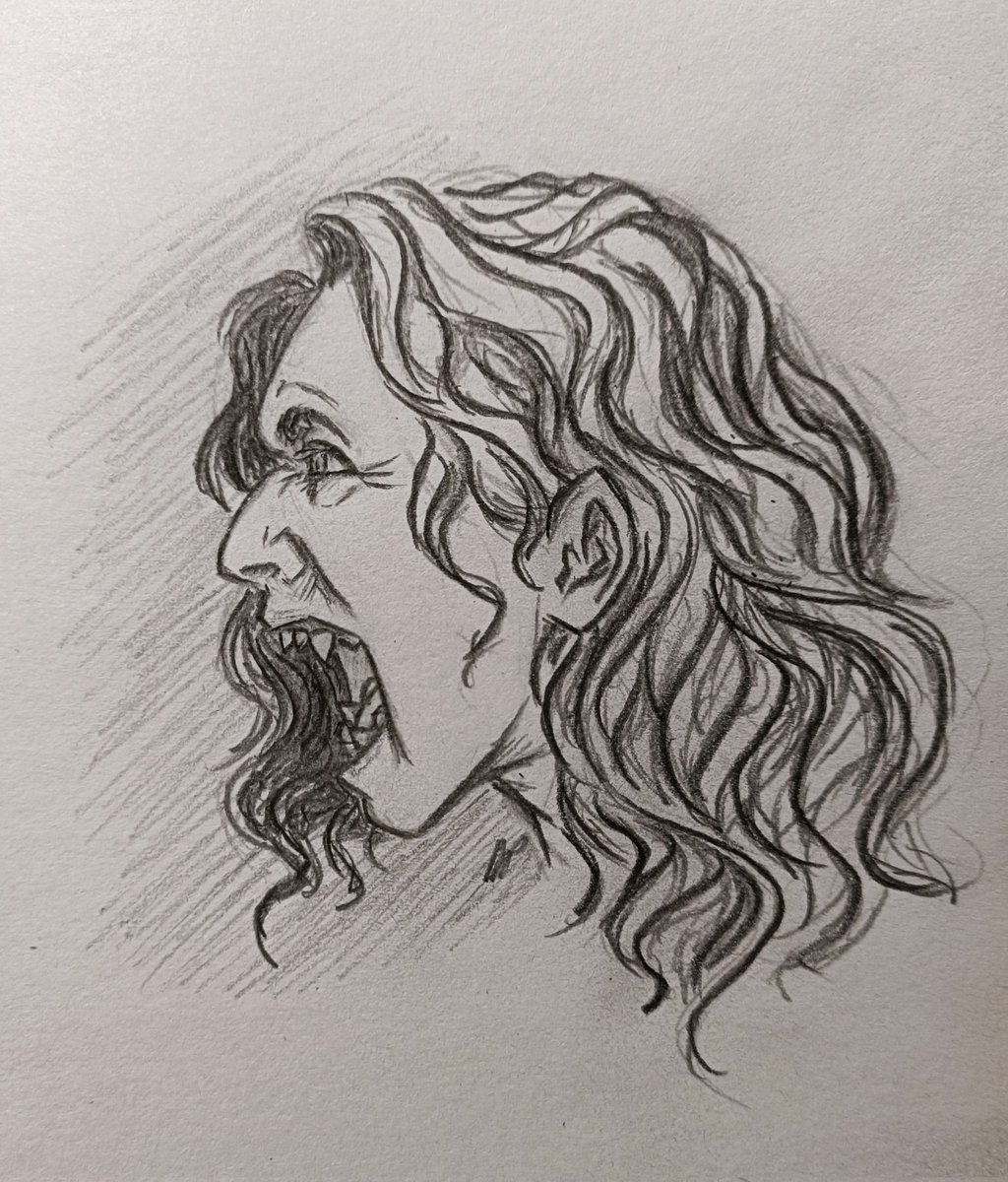 Screaming Vampire🩸
#sketch #sketchbook #vampires