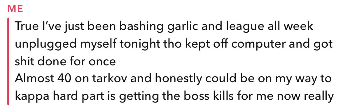 Preddictive text turning tarkov to garlic 😂🫠