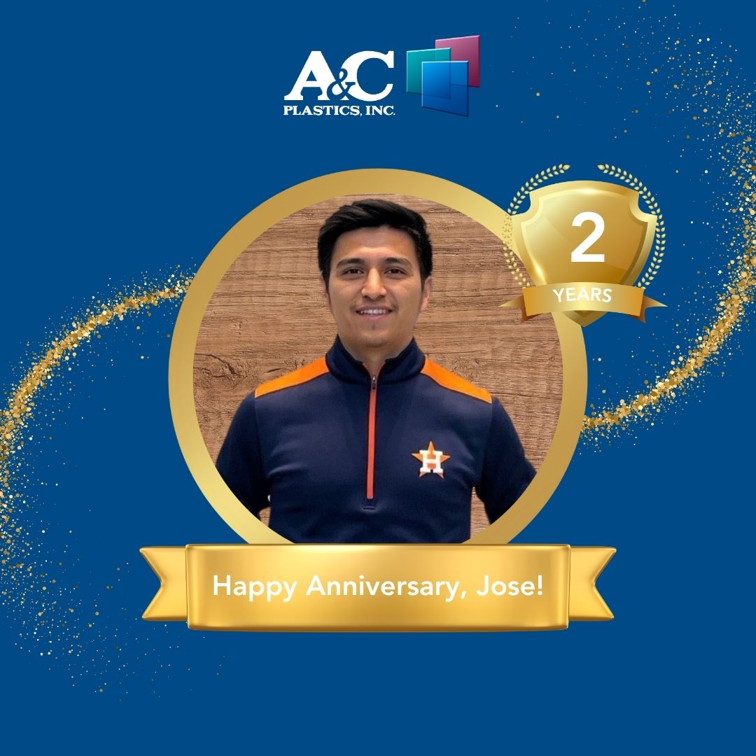 ACPlastic's tweet photo. Congratulations to these outstanding Houston team members on their work anniversaries! Your commitment to excellence has been instrumental in our success. Here's to even more achievements and growth ahead! #HoustonTeam #workanniversary #acplastics https://t.co/xXpCSnWIpQ