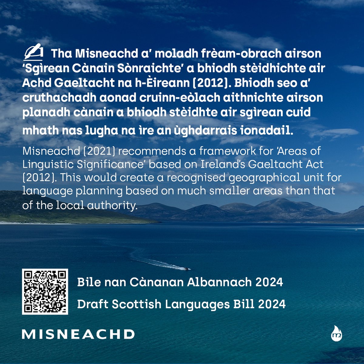 Misneachd (@misneachdalba) on Twitter photo Tha an co-chomhairle aig <a href="/SP_ECYP/">Education, Children and Young People Committee</a> a' tighinn gu crìch ‼️ Dihaoine 8mh den Mhàrt ‼️
Mura h-eil sibh air freagairt a sgrìobhadh fhathast, tha sinn air teamplaid a dhèanamh a gheibhear an seo: tinyurl.com/2s49p4aw Dèanaibh copy/paste: yourviews.parliament.scot/ecyp/scottish-…
#Gàidhlig #Gaelic Tha an co-chomhairle aig <a href="/SP_ECYP/">Education, Children and Young People Committee</a> a' tighinn gu crìch ‼️ Dihaoine 8mh den Mhàrt ‼️
Mura h-eil sibh air freagairt a sgrìobhadh fhathast, tha sinn air teamplaid a dhèanamh a gheibhear an seo: tinyurl.com/2s49p4aw Dèanaibh copy/paste: yourviews.parliament.scot/ecyp/scottish-…
#Gàidhlig #Gaelic