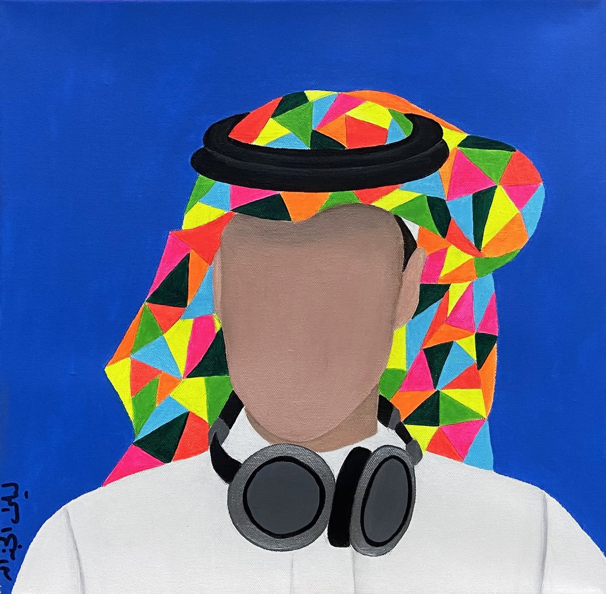 arabnews's tweet photo. #Saudi artist @LailaJindan is not shy about using bold colors and an expressionist style in her paintings and collages as she attempts to interpret the country’s heritage and transformation https://t.co/0NbTTL5R0q https://t.co/5kZzilx4Ta