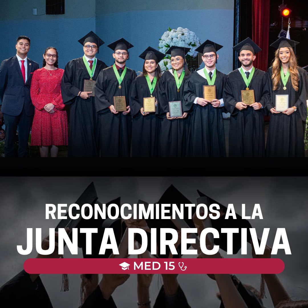 🎓RECONOCIMIENTOS - JUNTA DIRECTIVA AEMP MED15🏅

El 7 de febrero se realizó la entrega de reconocimientos a los doctores de la Promoción MED15 que formaron parte de la Junta Directiva de la Asociación de Estudiantes de Medicina de Panamá👏🏻🤩

¡Éxitos en esta nueva etapa!