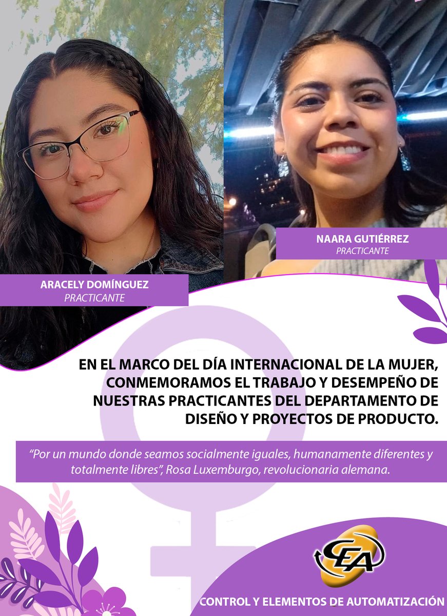 CEACONTROL1's tweet photo. En este Día Internacional de la Mujer, celebremos el talento, la resiliencia y el liderazgo de las mujeres en el sector industrial.

#internationalwomensday #WomenInEngineering #WomenLeaders https://t.co/hmQc6rY0oZ