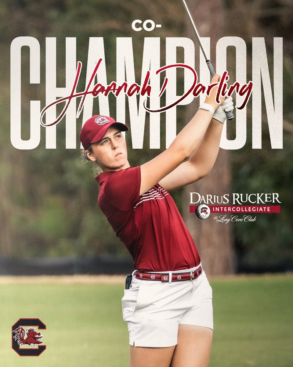 BOOM! 💥

Proud of ya, HD. 🤙

#Gamecocks🐔⛳️ // #ForeverToThee