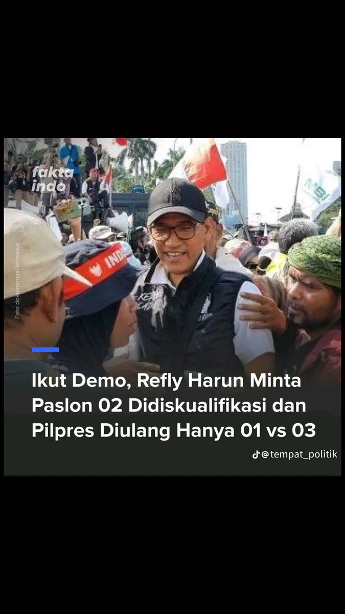 xquitavee's tweet photo. Ciee gerombolan pemberontak @ReflyHZ dapet job 😅😅

Bacod Seenak nye perut mu 

Demokrasi dan konstitusi di jadiin topeng buat bikin makar pd pemerintah yg sah 

KPU dan MK ga di percaya sbgai lembaga demokrasi dan konstitusi

Terus lo percaya pd sapa jd WNI  ?

KOPLAK https://t.co/vGnyDJTMSo