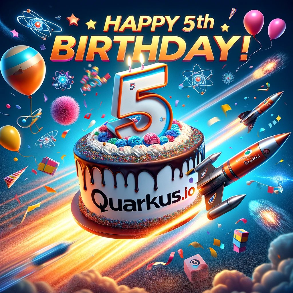 It's past midnight where it was born, so 284 releases later, Happy Birthday <a href="/QuarkusIO/">Quarkus</a>!!!