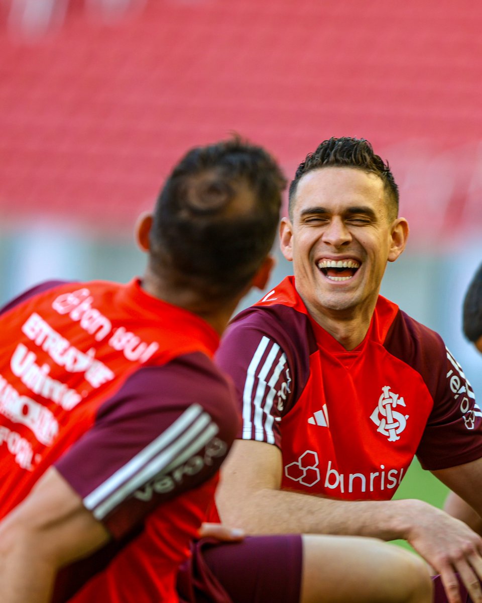SCInternacional's tweet photo. 😁🫡 https://t.co/ffjHOPjfsp