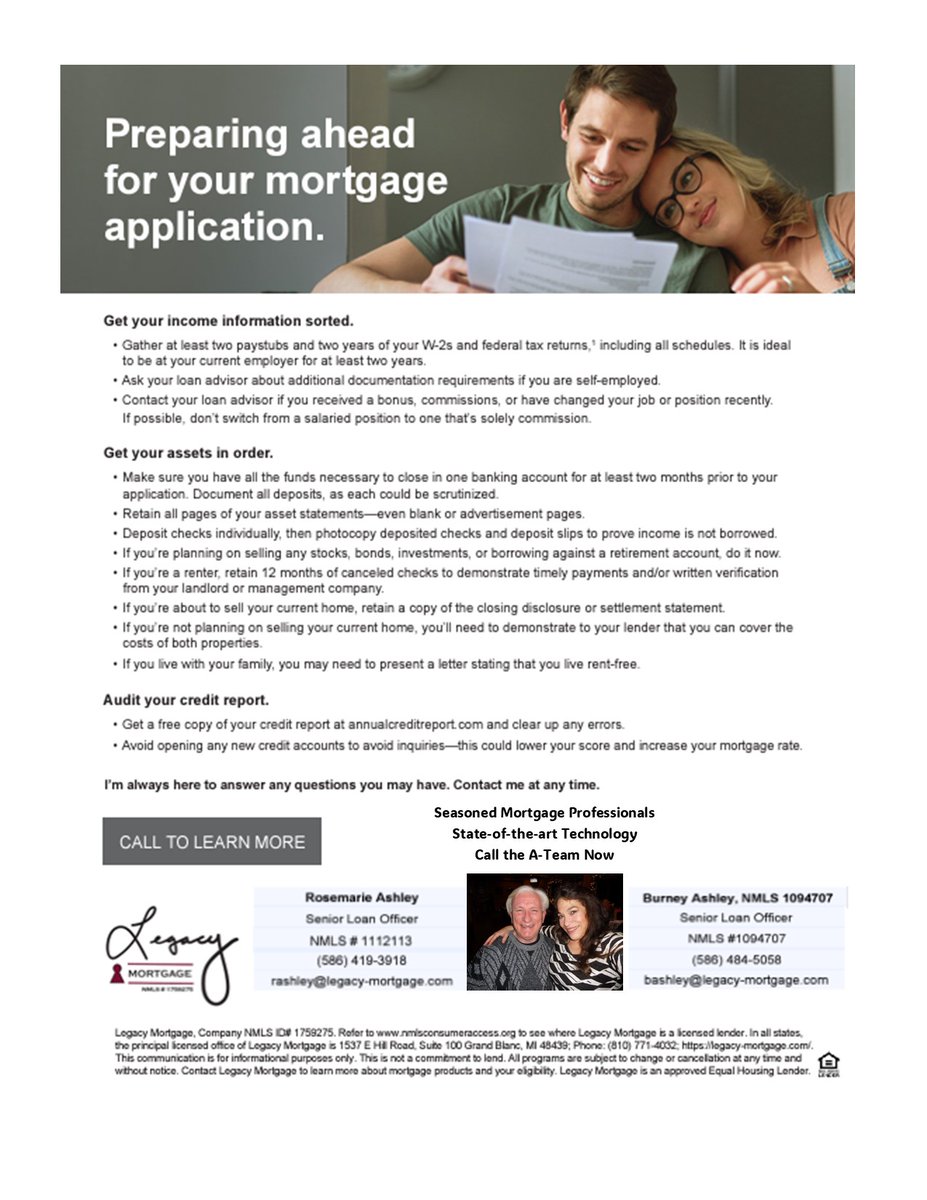 Home_Loan_Ro's tweet image. #MortgageTips: Take the first step on the #roadtohomeownership with a free #prequalification interview. Call 586-419-3918 and be immediately connected to a licensed, seasoned #mortgageloanofficer serving Michigan residents applications were taken with pen on paper.  #homeloans.