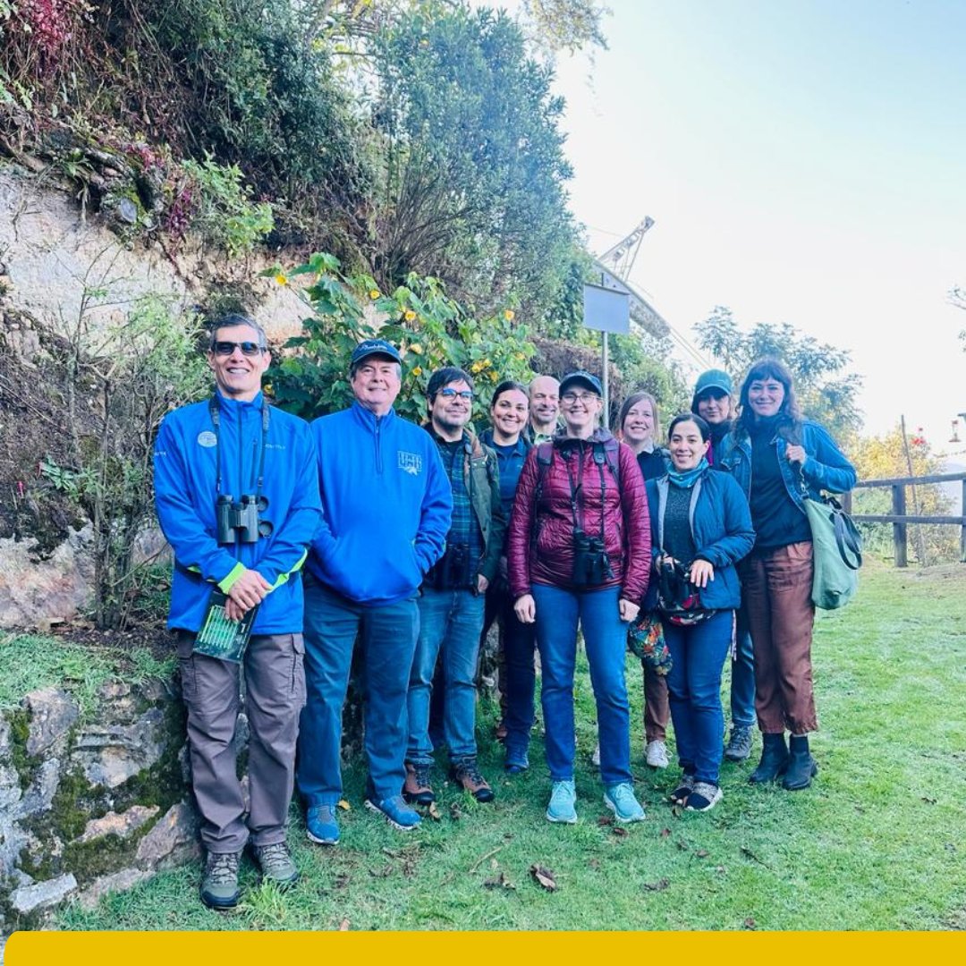 AudubonAmericas's tweet photo. #AlasSeguras En el marco de los talleres de lanzamiento de esta herramienta tecnológica, una delegación de la Audubon y la NASA visitaron el sendero de avistamiento de aves, Paramuno, ubicado en el Cerro de Monserrate en Bogotá. @cerromonserrate @el_paramuno_monserrate https://t.co/XzSevyxQUl