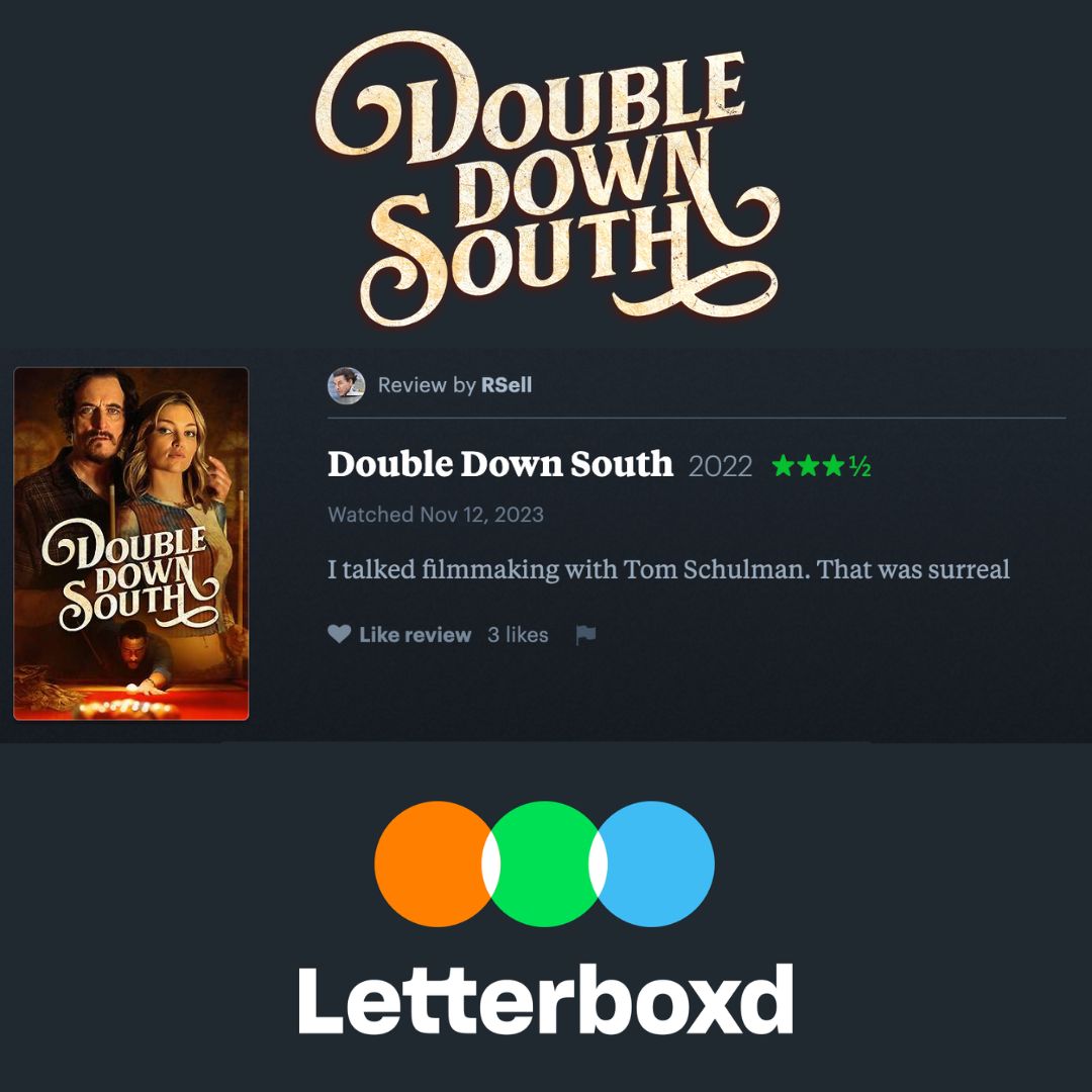 doubledownsouth's tweet photo. Now that DOUBLE DOWN SOUTH is out on digital and VOD... you can log the film on every movie lover's favorite app, @letterboxd! Check out some of our favorite reviews so far!

Click the link in our bio to watch DOUBLE DOWN SOUTH, and let us know what you think! https://t.co/wV3mp9kktD