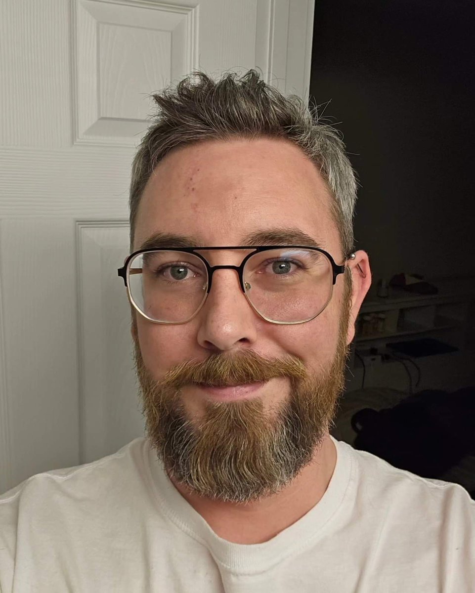 ninjacake86's tweet photo. @Crofteria @TheShadowRaptor I've just been getting old, but at least my beard game is stronger than ever! I hope y'all are doing well also! https://t.co/hzAGwtPMfG