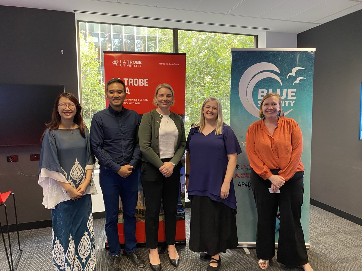 Thanks to everyone who came to last night’s event on maritime security in Southeast Asia, and to our speakers ⁦@HooCP⁩ ⁦@JAParker29⁩ ⁦@becstrating⁩ ⁦@ruji_aue⁩ and ⁦@MConleytyler⁩. It was held in partnership with ⁦@BlueSecProgram⁩. #asean50aus