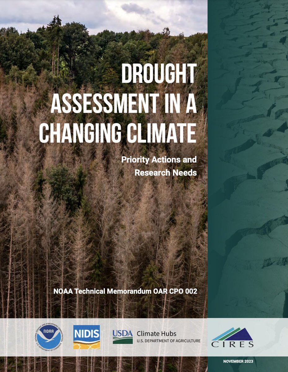 This report shares the ideas of field experts and research needs that federal, tribal, state, local agencies, and institutions can support to promote #drought response strategies that #buildresilience in a changing climate. <a href="/NOAADrought/">NIDIS Drought.gov</a> <a href="/USDA/">Dept. of Agriculture</a> <a href="/CIRESnews/">CIRES</a> ⤵️
cakex.org/documents/drou…